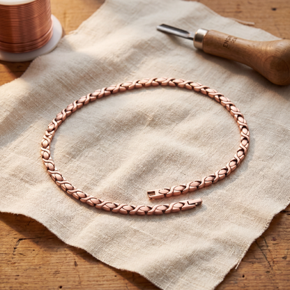 Cuvera Cedar Copper Necklace