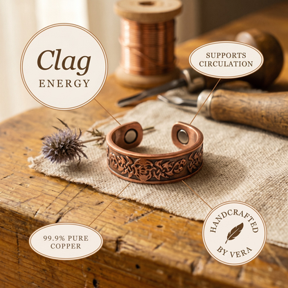 Cuvera Clag Copper Ring