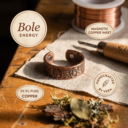 Cuvera Bole Copper Ring