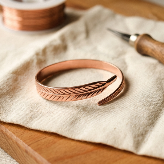 Cuvera Root Copper Bracelet