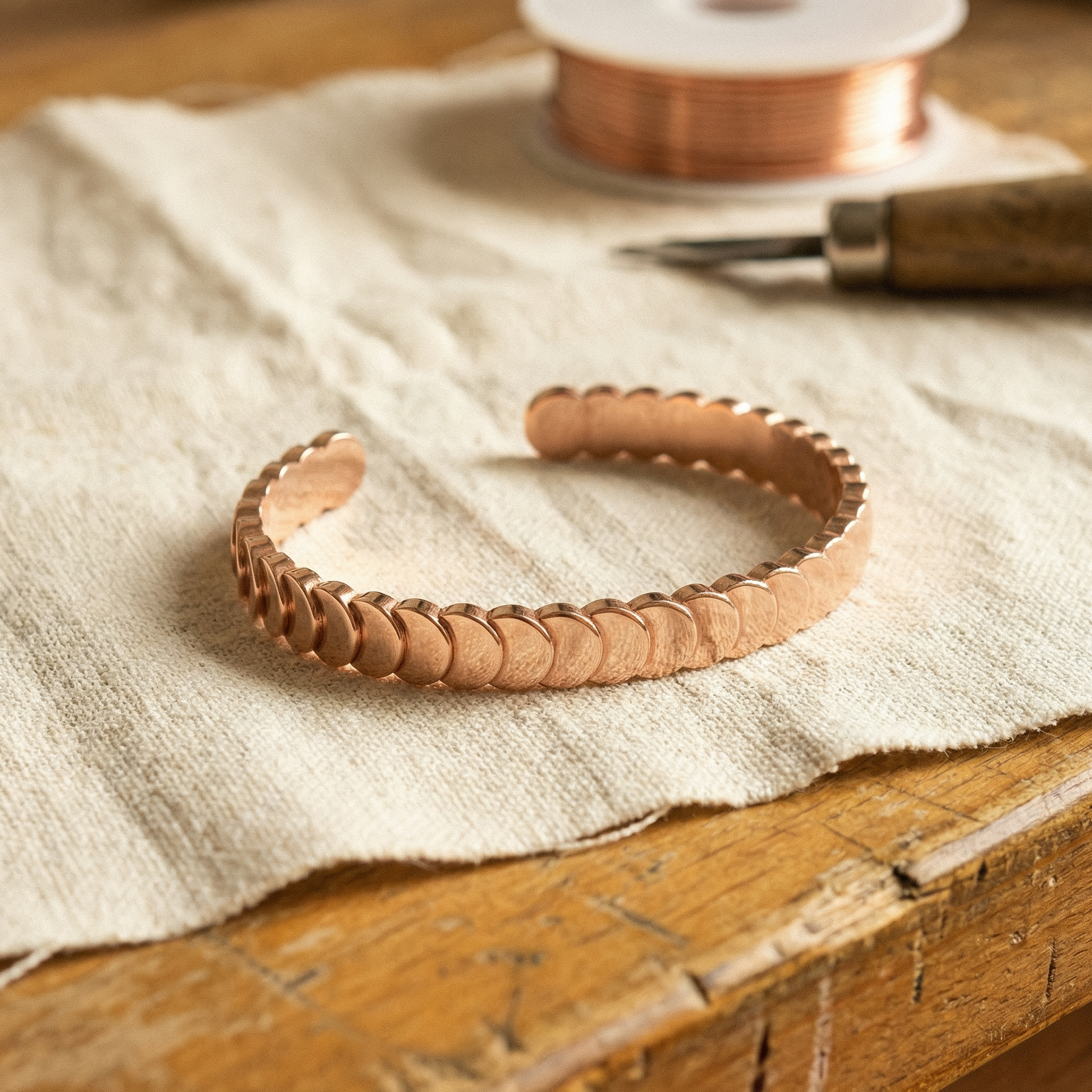 Cuvera Tide Copper Bracelet