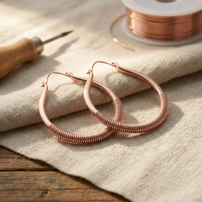 Cuvera Creek Copper Earrings