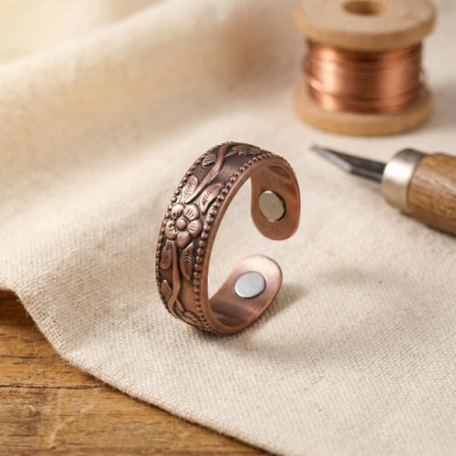 Cuvera Petal Copper Ring