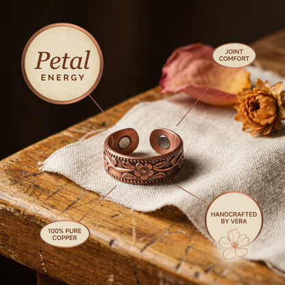 Cuvera Petal Copper Ring
