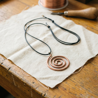 Cuvera Mesa Copper Necklace
