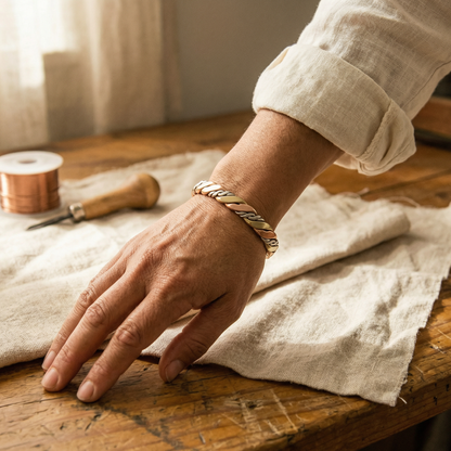 Cuvera Stone Copper Bracelet