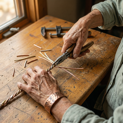 Cuvera Stone Copper Bracelet