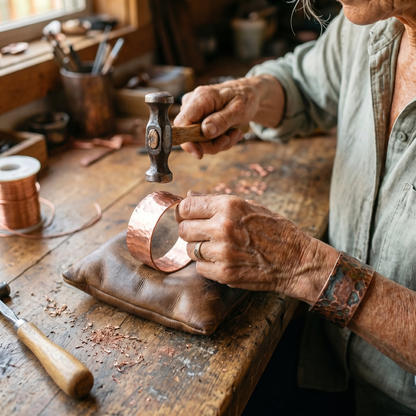 Cuvera Anvil Copper Bracelet