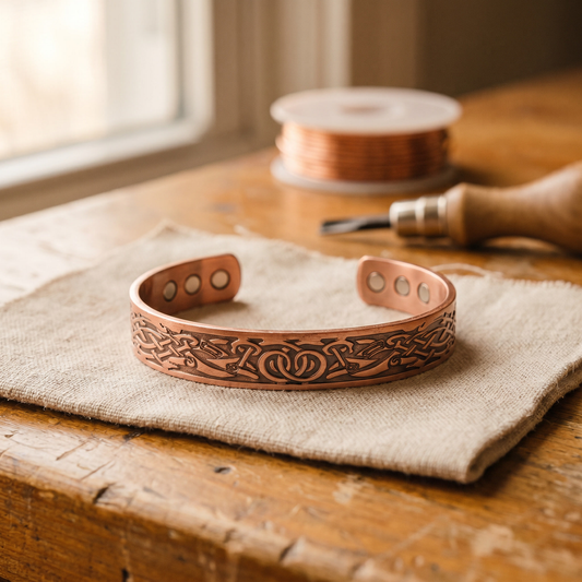 Cuvera Moss Copper Bracelet