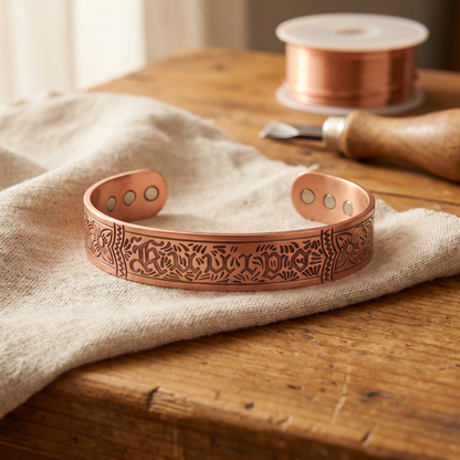 Cuvera Drift Copper Bracelet