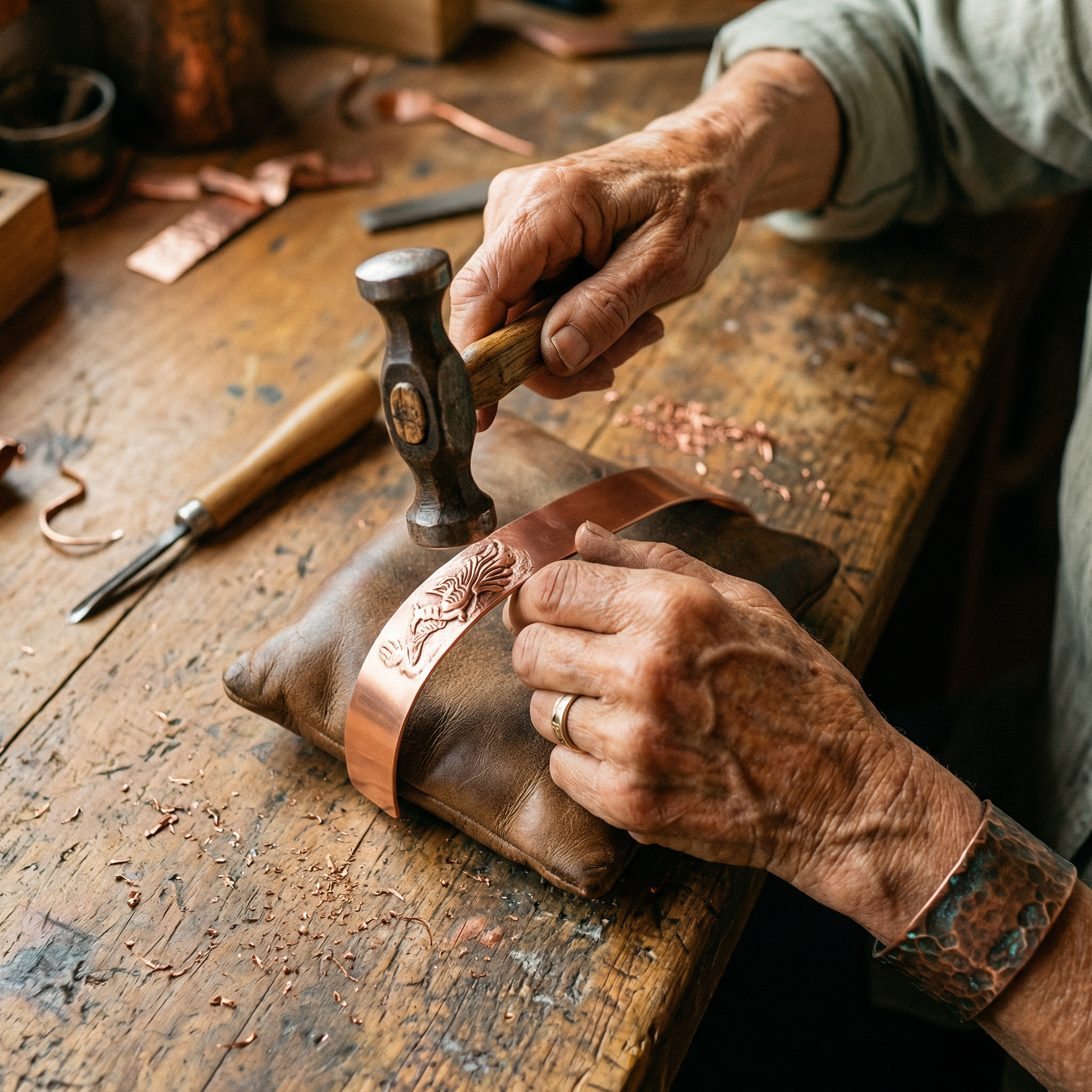 Cuvera Loam Copper Bracelet