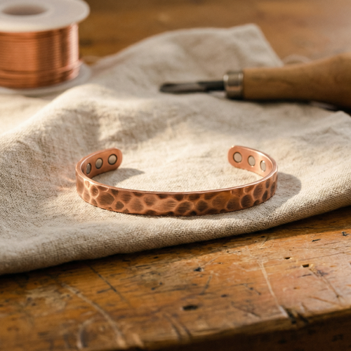 Cuvera Furrow Copper Bracelet