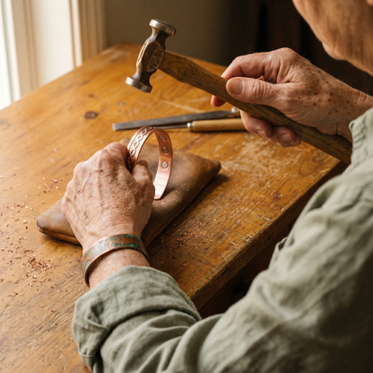 Cuvera Current Copper Bracelet