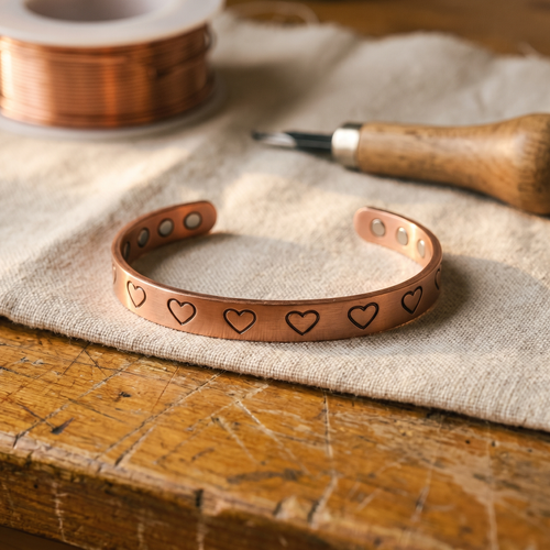 Cuvera Hearth Copper Bracelet
