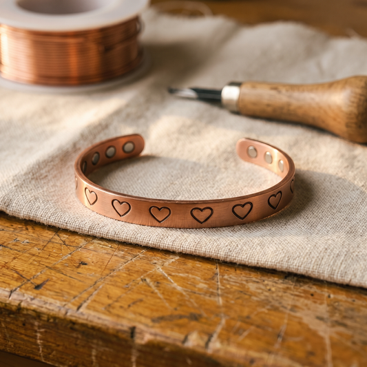Cuvera Hearth Copper Bracelet