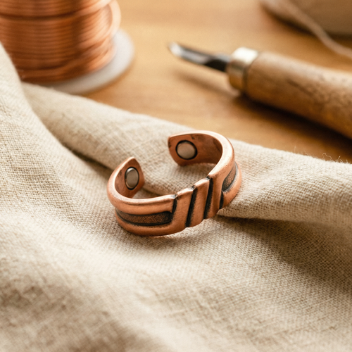 Cuvera Peat Copper Ring