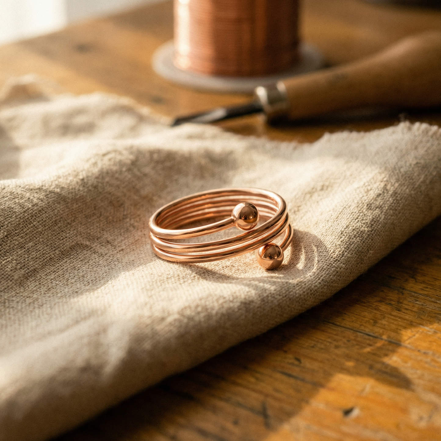 Cuvera Silt Copper Ring