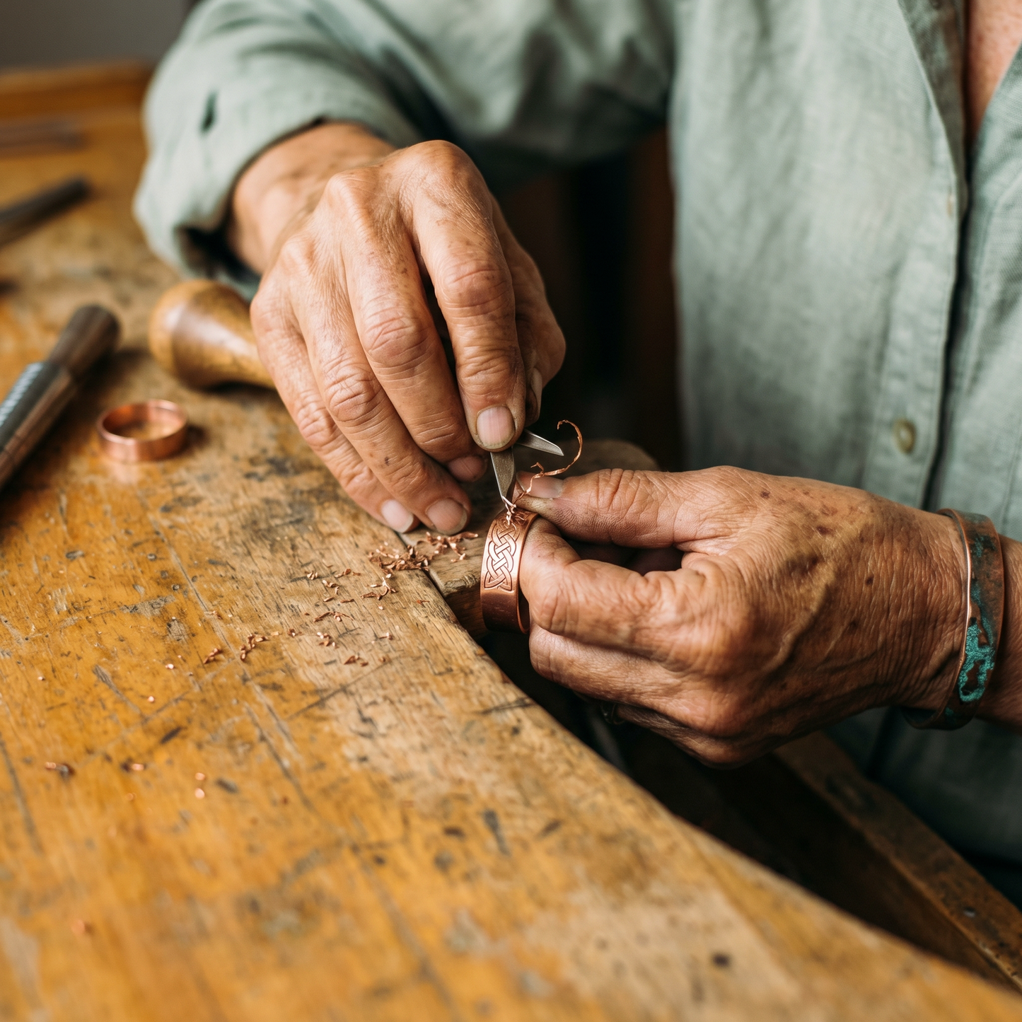 Cuvera Fen Copper Ring