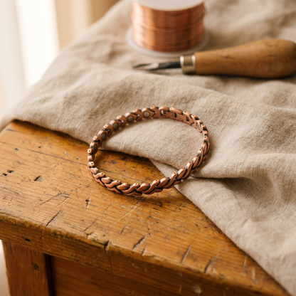 Cuvera Dune Copper Anklet