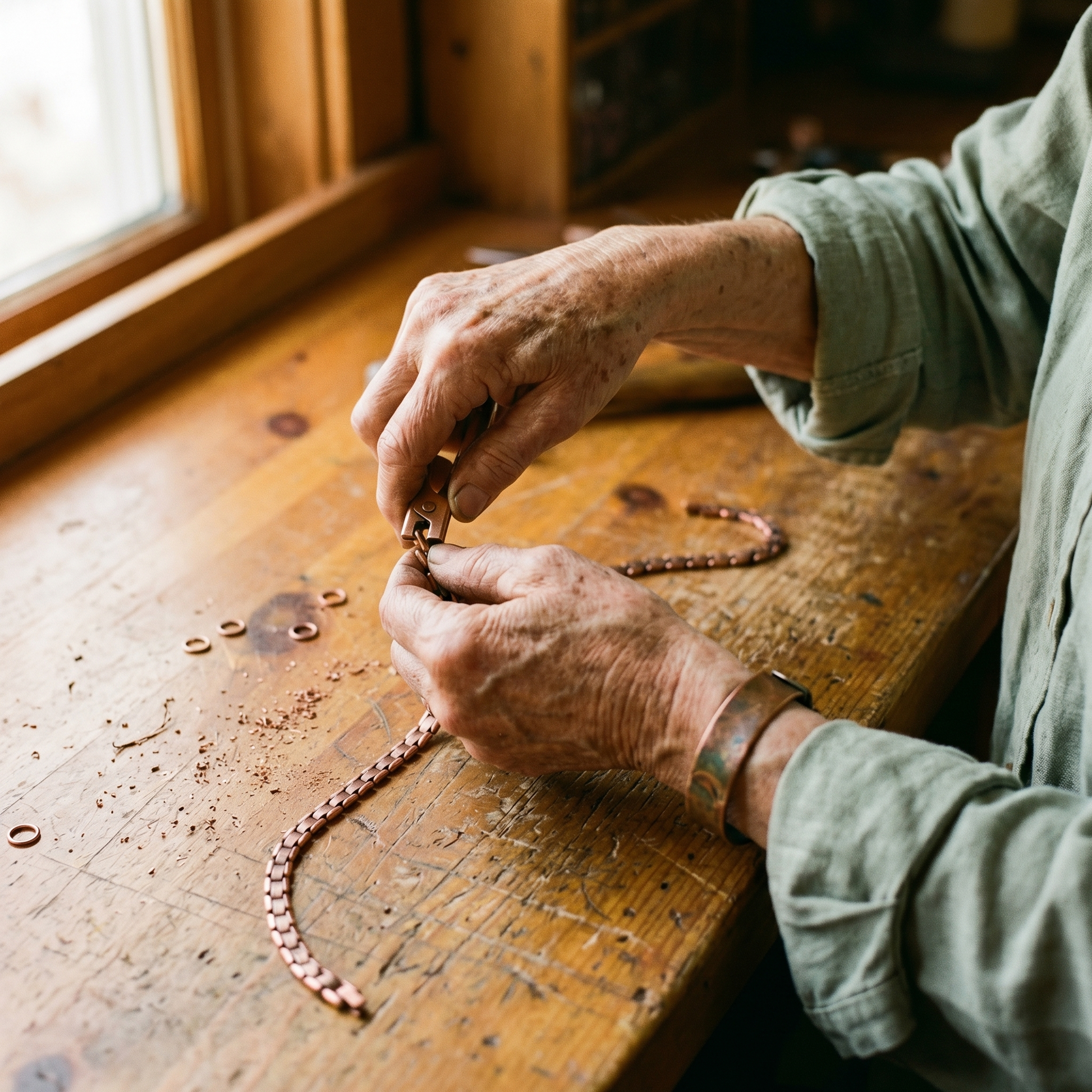 Cuvera Haze Copper Necklace
