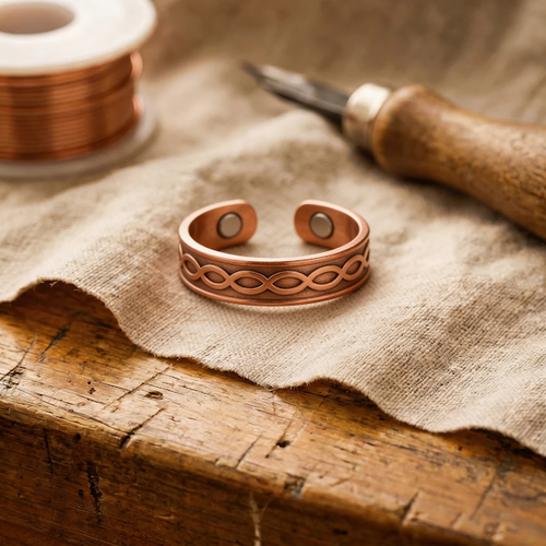 Cuvera Char Copper Ring
