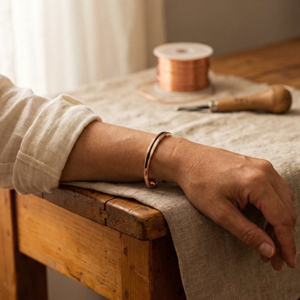 Cuvera Vein Copper Bracelet
