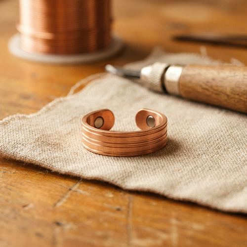 Cuvera Band Copper Ring