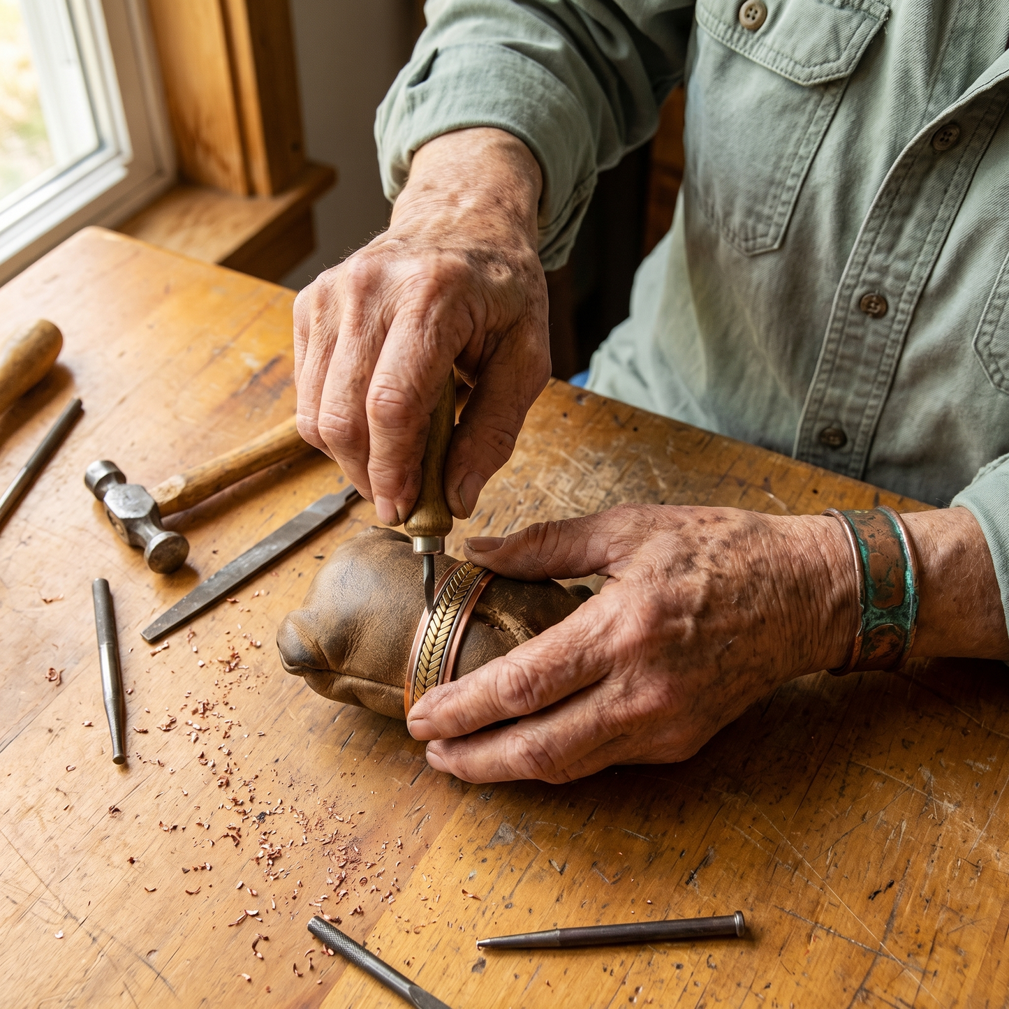 Cuvera Harvest Copper Bracelet