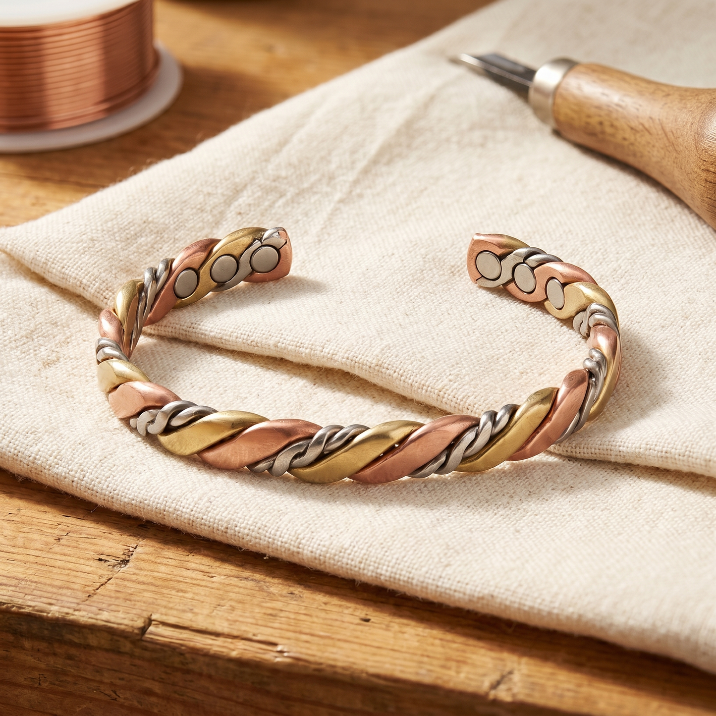 Cuvera Stone Copper Bracelet
