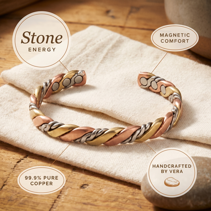 Cuvera Stone Copper Bracelet