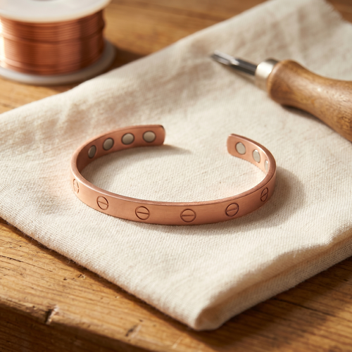 Cuvera Bolt Copper Bracelet