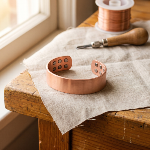 Cuvera Anvil Copper Bracelet