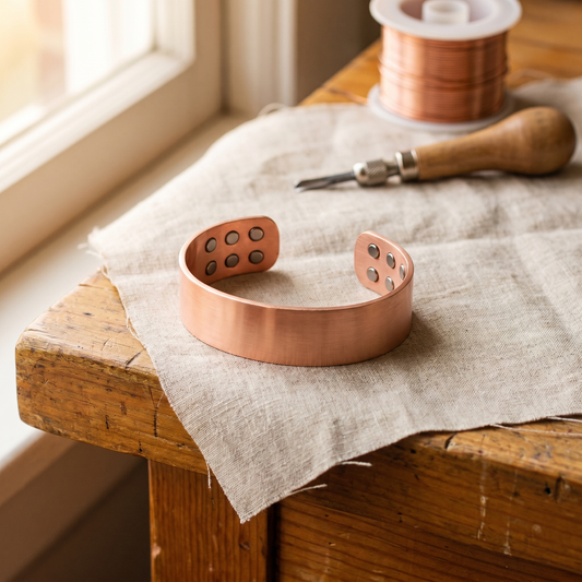 Cuvera Anvil Copper Bracelet