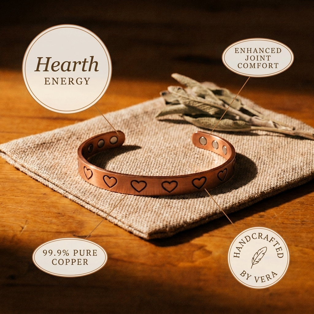 Cuvera Hearth Copper Bracelet