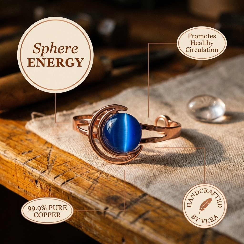 Cuvera Sphere Copper Bracelet