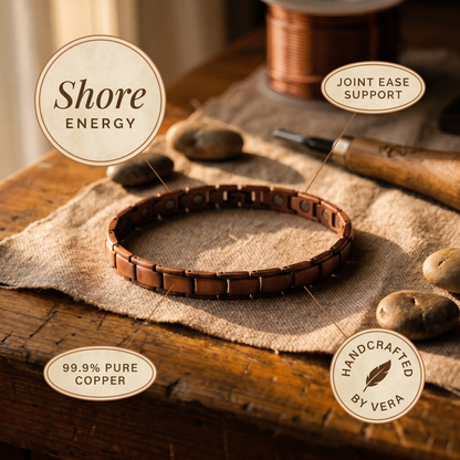 Cuvera Shore Copper Anklet