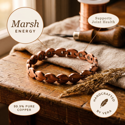 Cuvera Marsh Copper Anklet