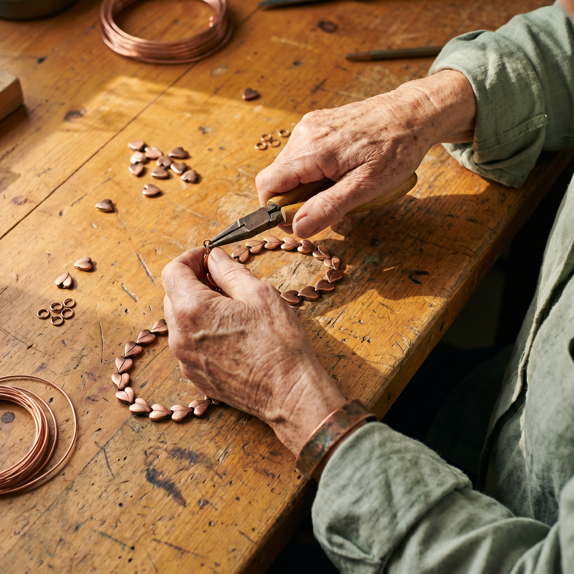 Cuvera Briar Copper Necklace