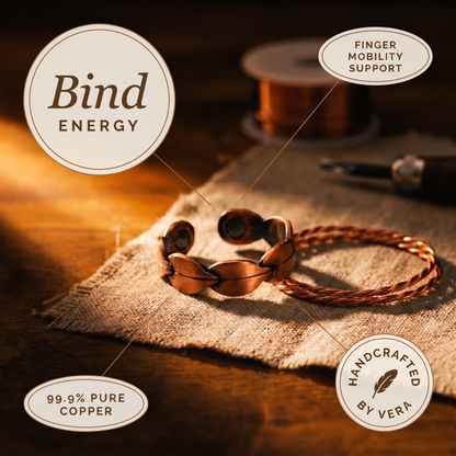 Cuvera Bind Copper Ring