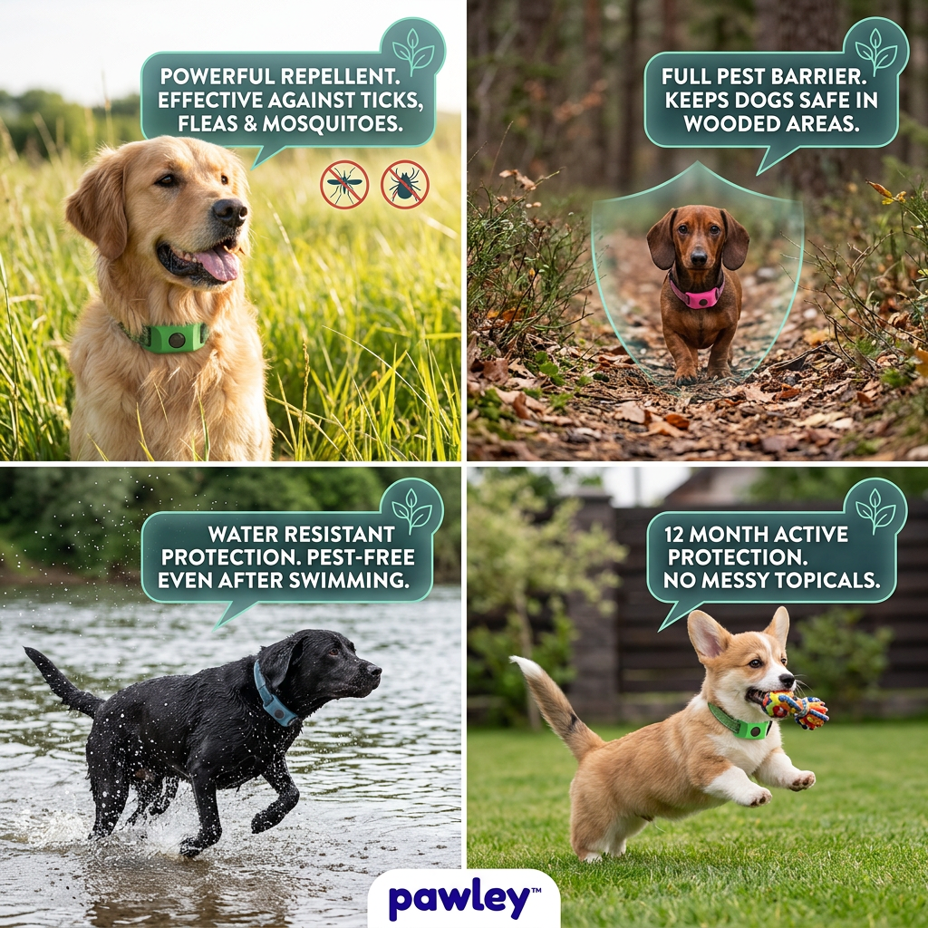 Pawley™ 12-Month Flea & Tick Defense Pendant