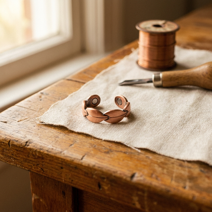 Cuvera Bind Copper Ring