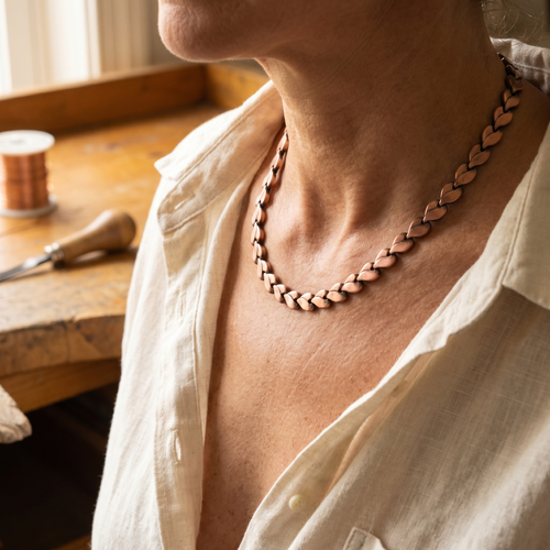 Cuvera Briar Copper Necklace
