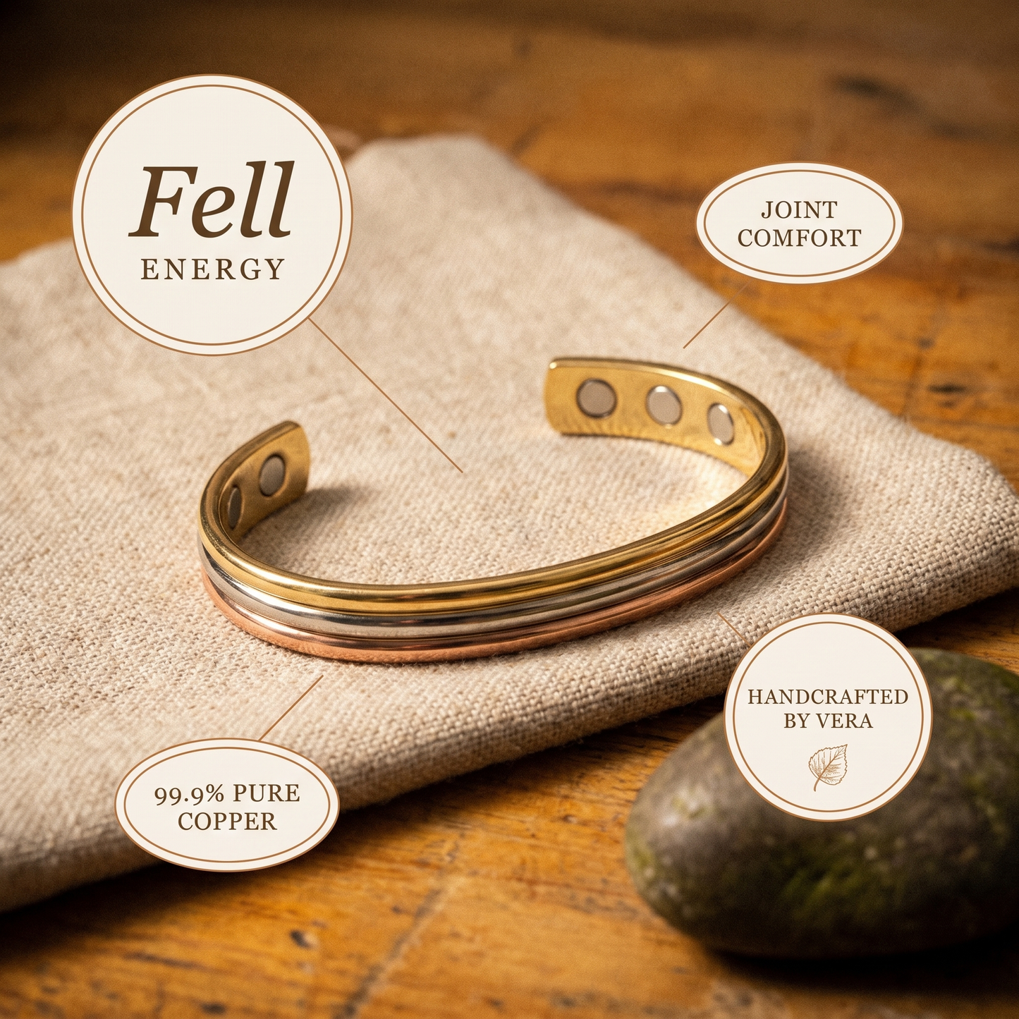 Cuvera Fell Copper Bracelet