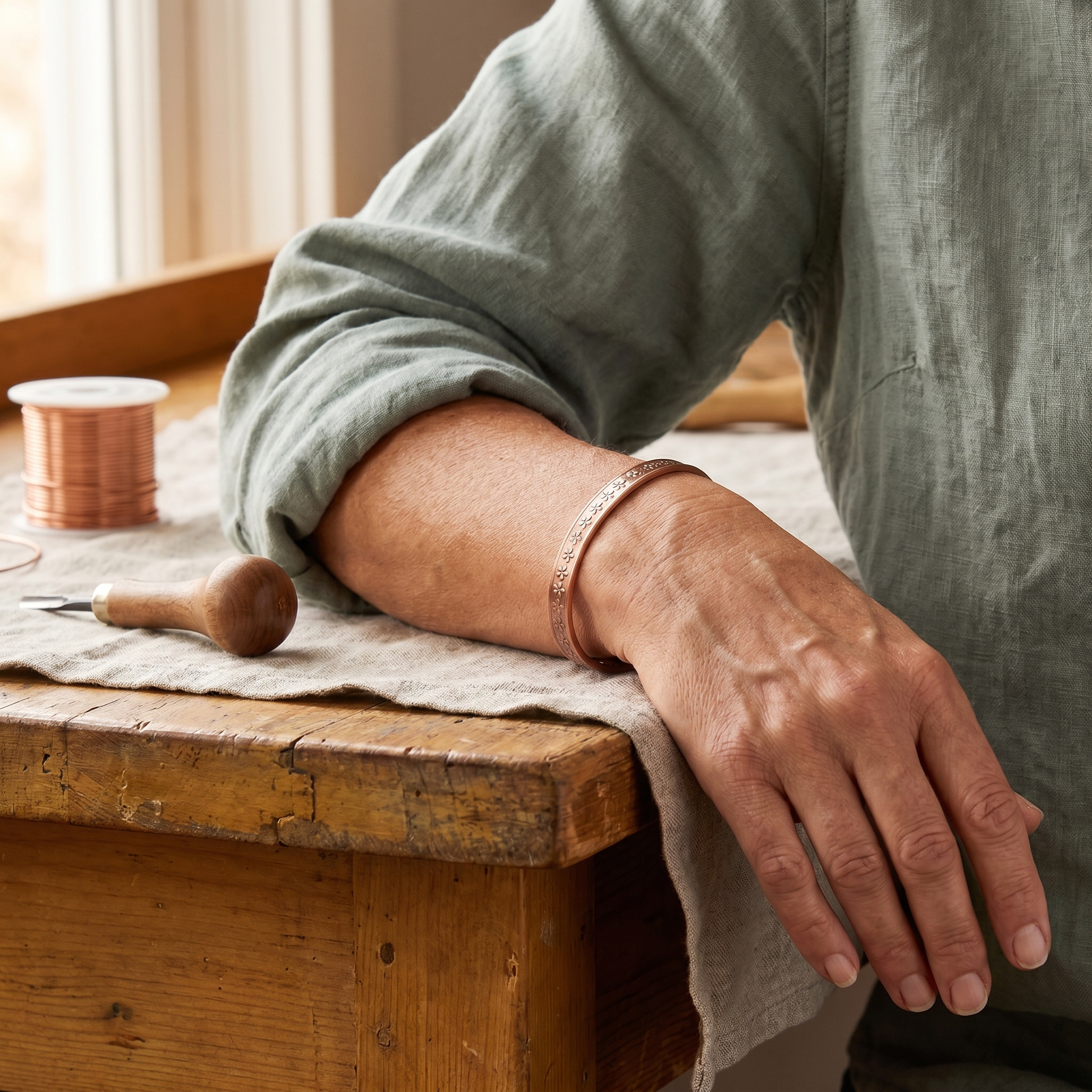 Cuvera Loch Copper Bracelet