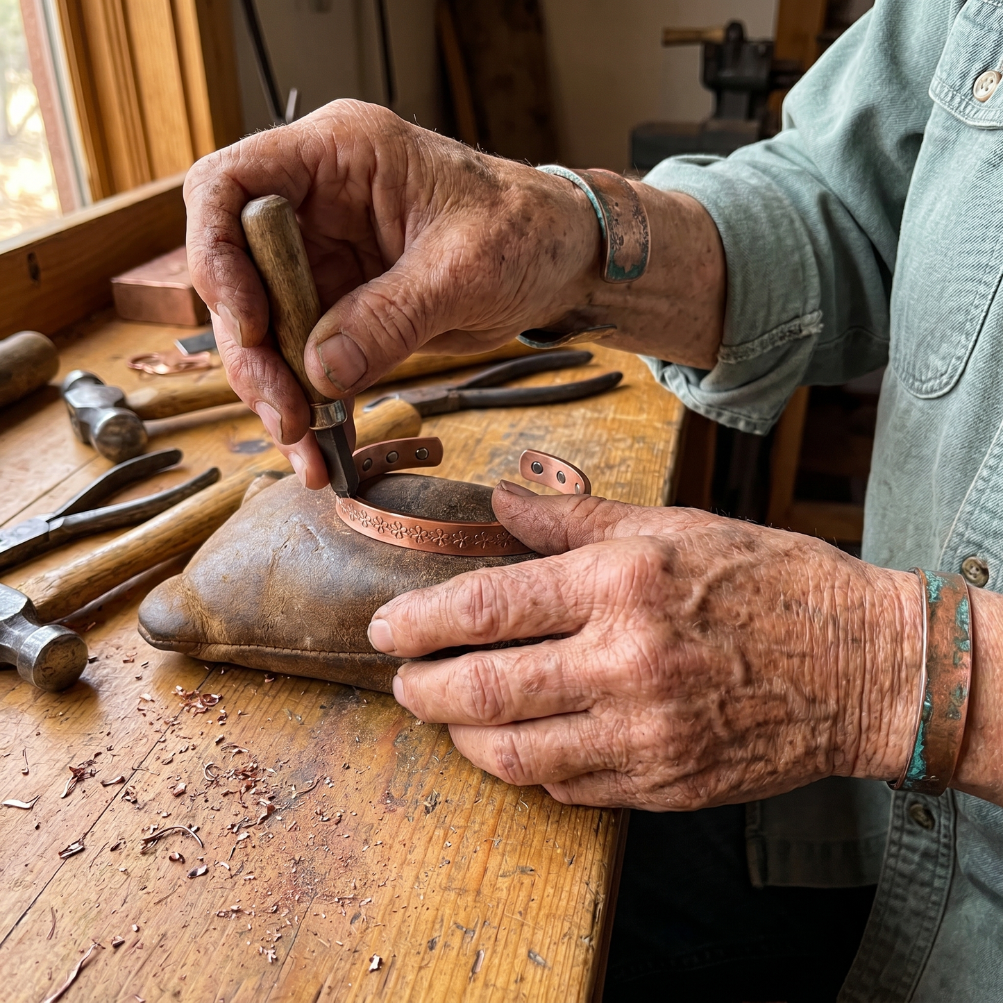 Cuvera Loch Copper Bracelet