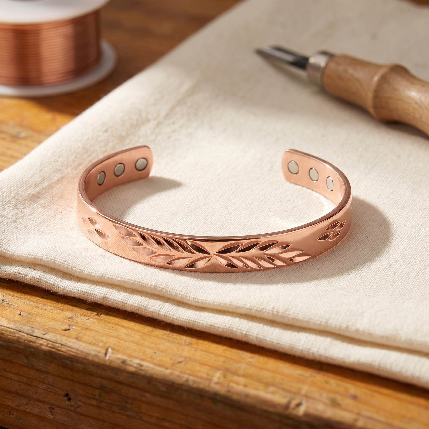 Cuvera Lunar Copper Bracelet