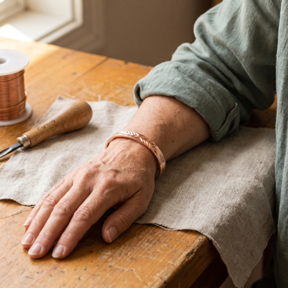 Cuvera Lunar Copper Bracelet