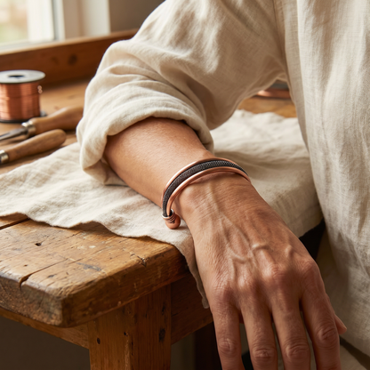 Cuvera Cairn Copper Bracelet