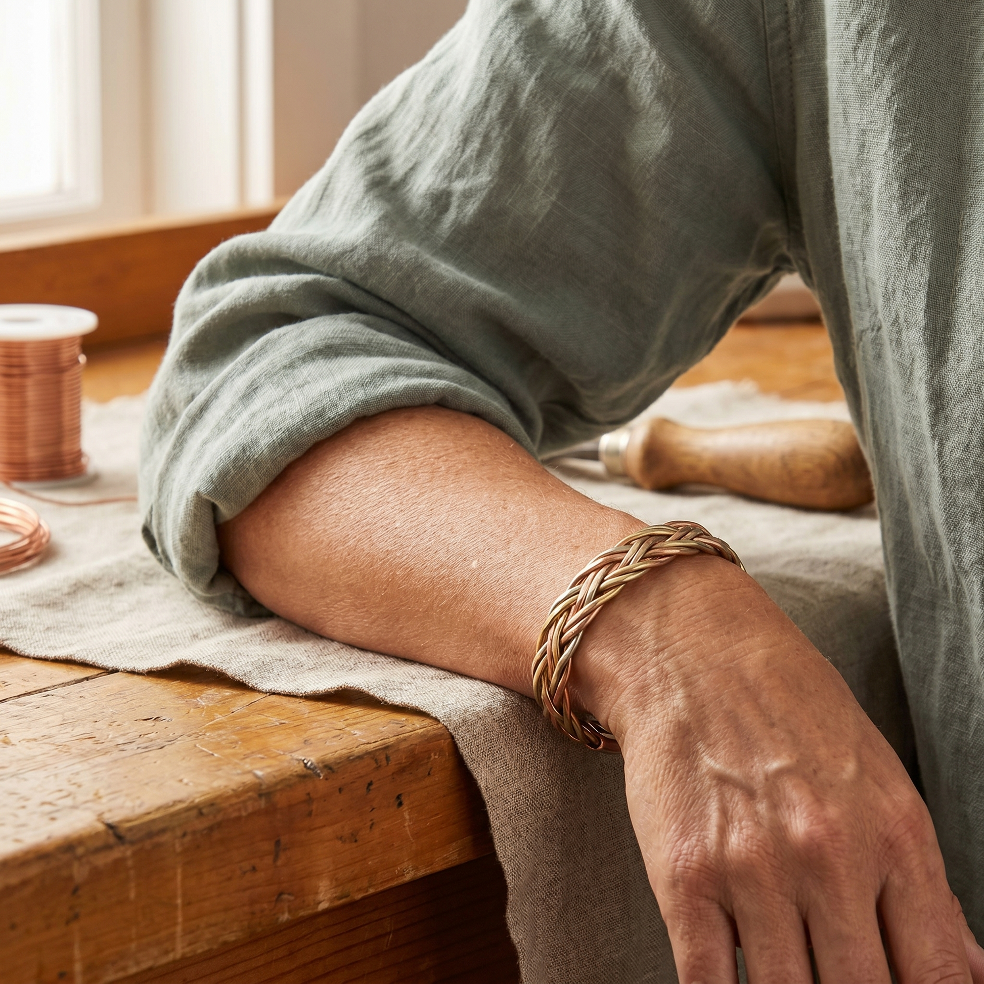 Cuvera Mire Copper Bracelet