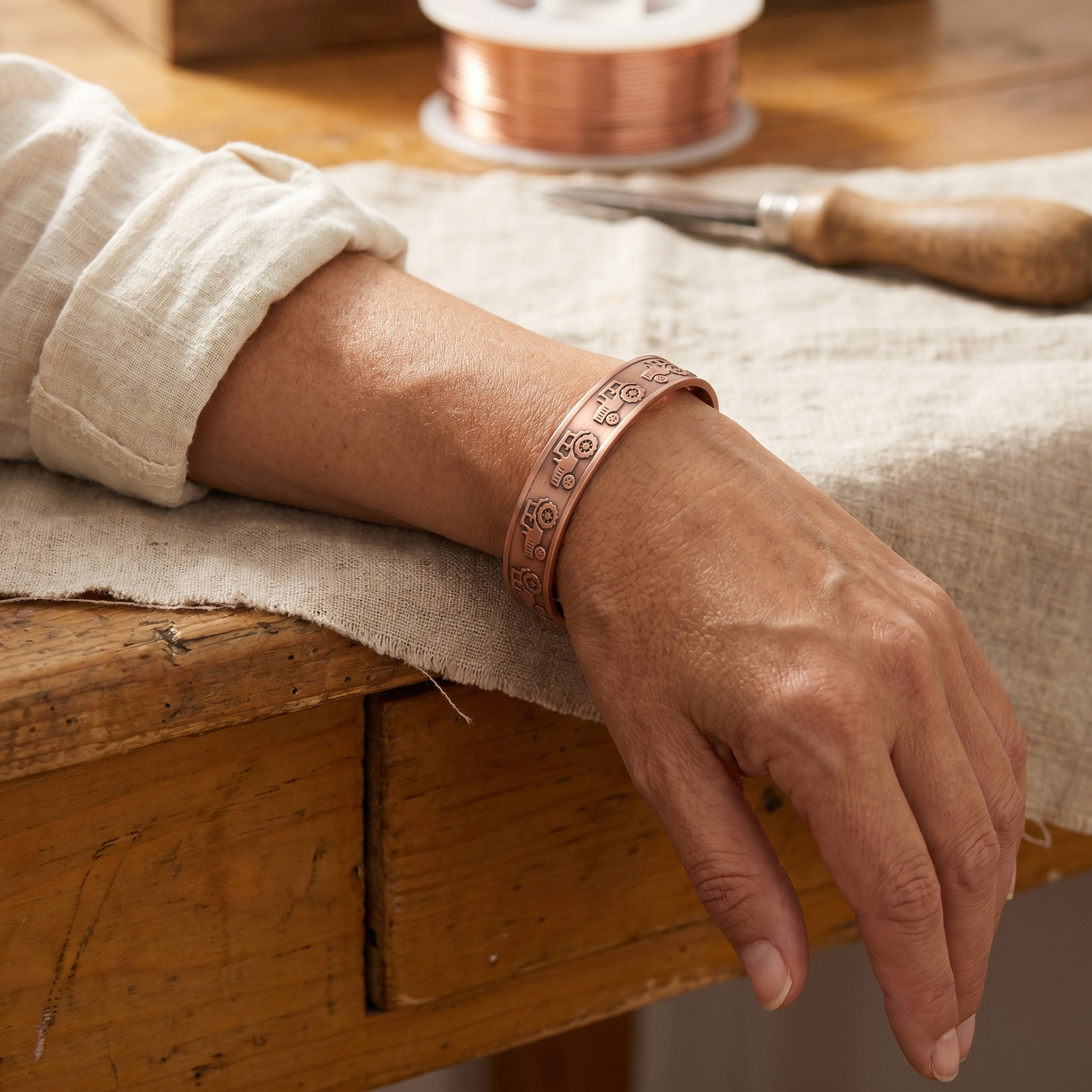 Cuvera Brae Copper Bracelet